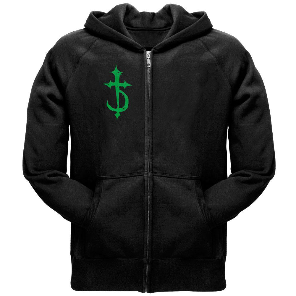 DevilDriver - Get In The Pit Zip Hoodie Men's Hoodies DevilDriver LG Black 