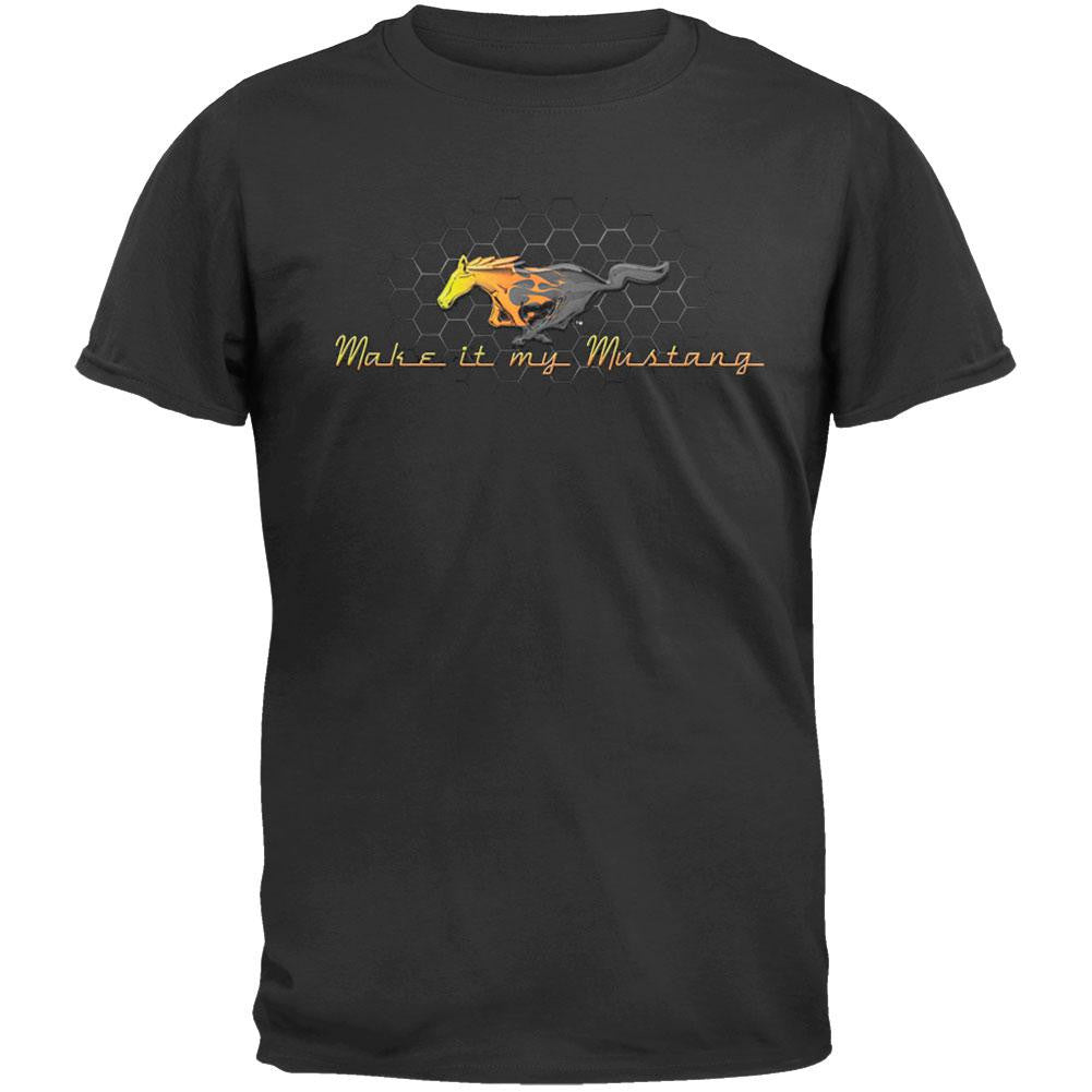 Ford - Make It My Mustang T-Shirt Men's T-Shirts Ford 2XL Black 