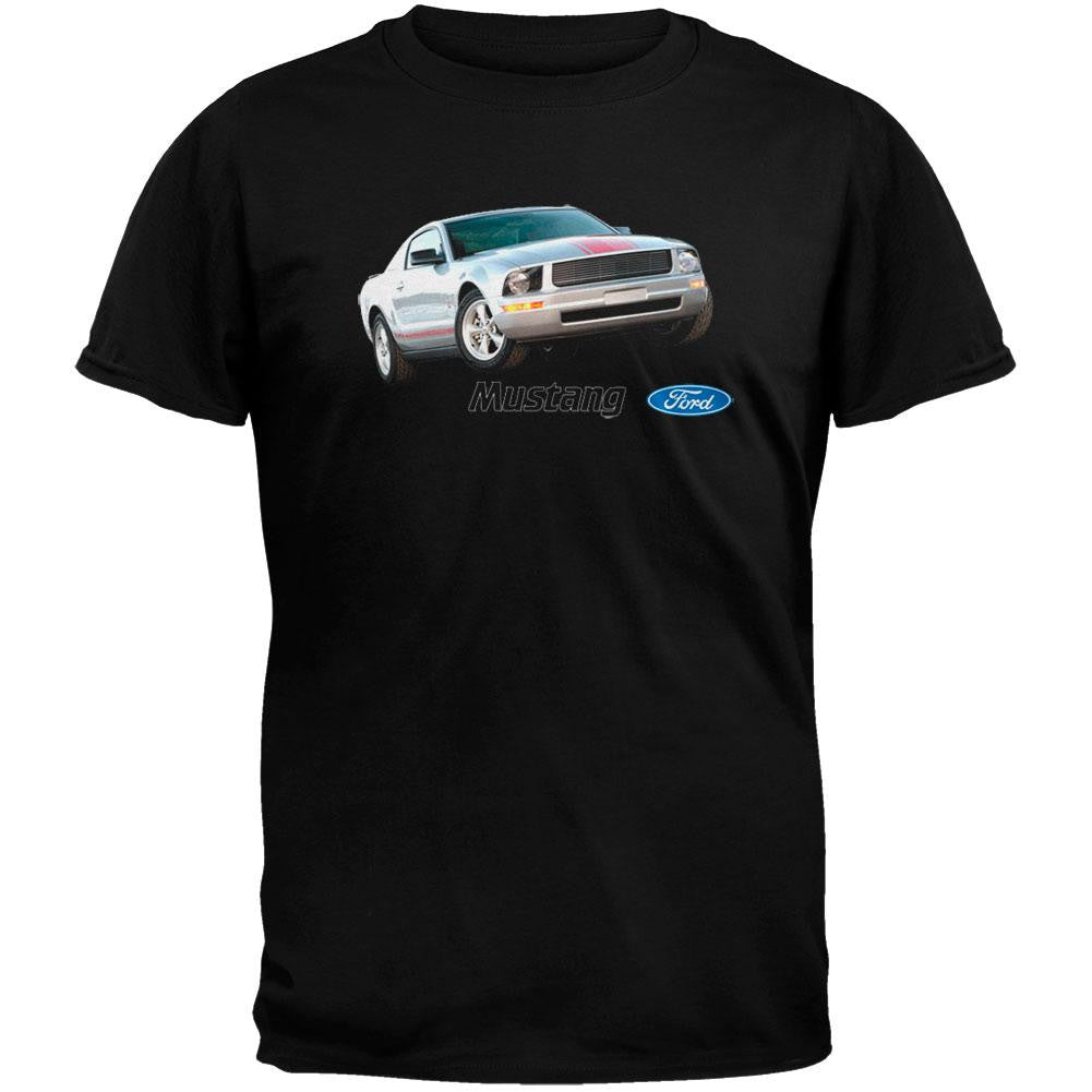 Ford - Mustang T-Shirt Men's T-Shirts Ford 2XL Black 