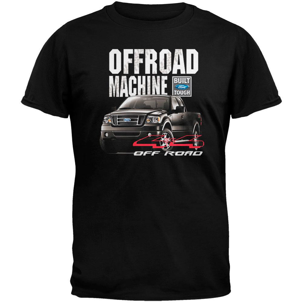 Ford - Offroad F-150 Black Adult T-Shirt Men's T-Shirts Ford 2XL Black 