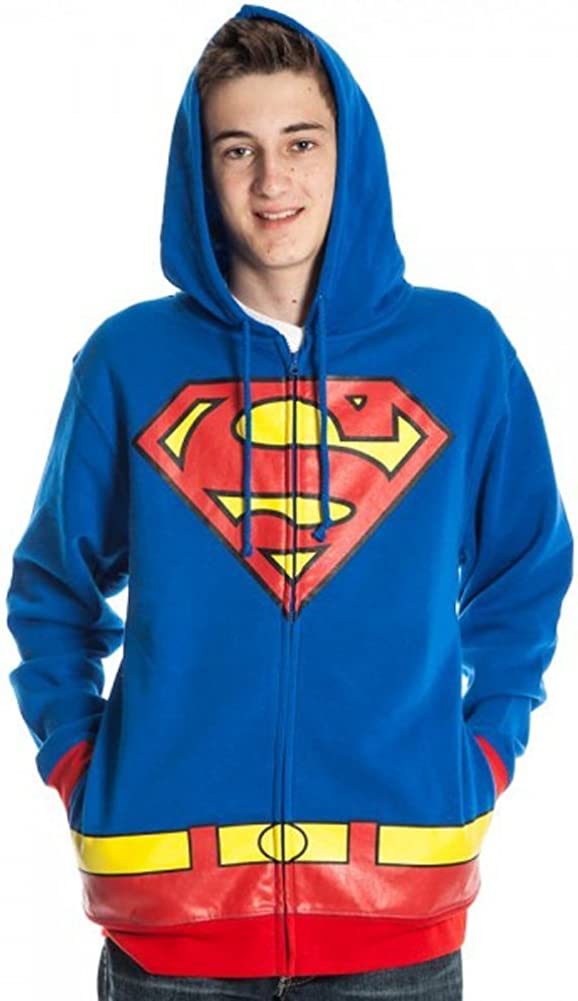 Superman - Costume Hoodie Men's Hoodies Superman   