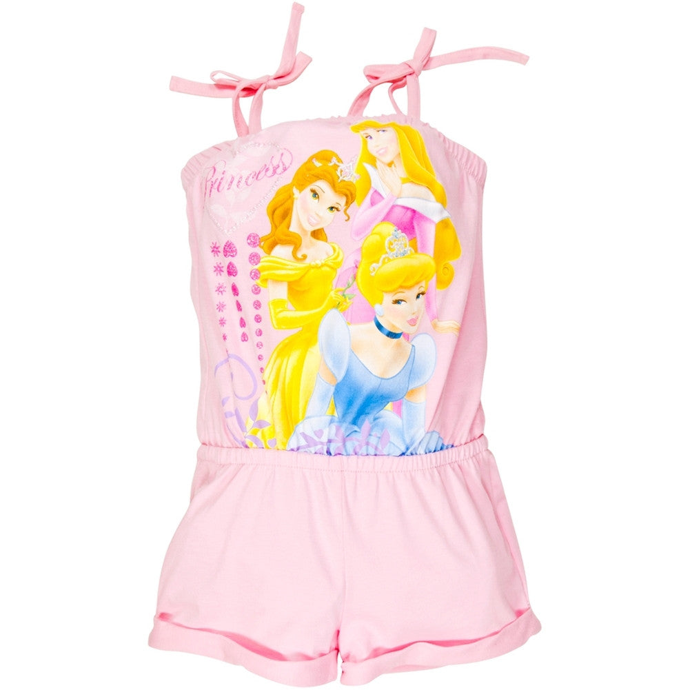 Disney Princesses - Loving Heart Girls Juvy Jumper Shorts Juvenile Sets Disney Princesses J4 Light Pink 