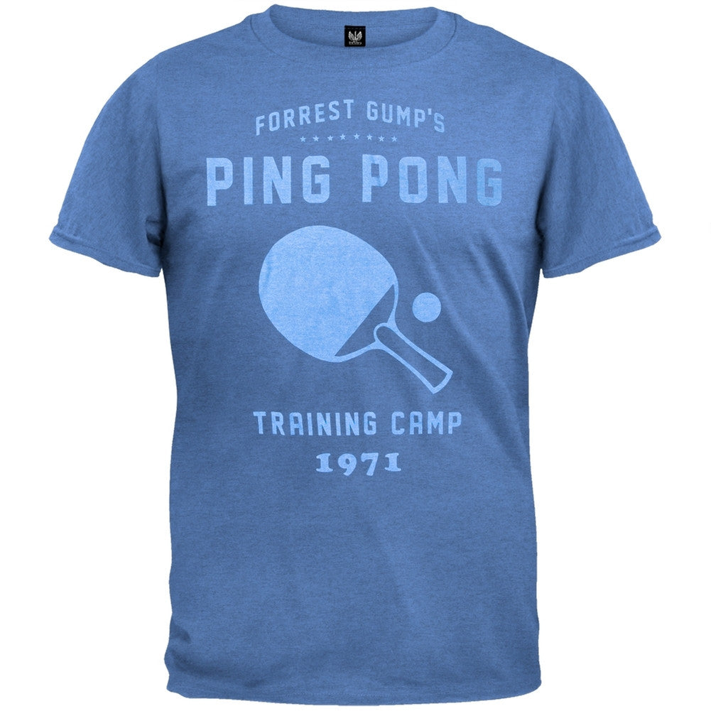 Forrest Gump - Ping Pong Training Camp Soft T-Shirt Men's T-Shirts Forrest Gump SM Blue 