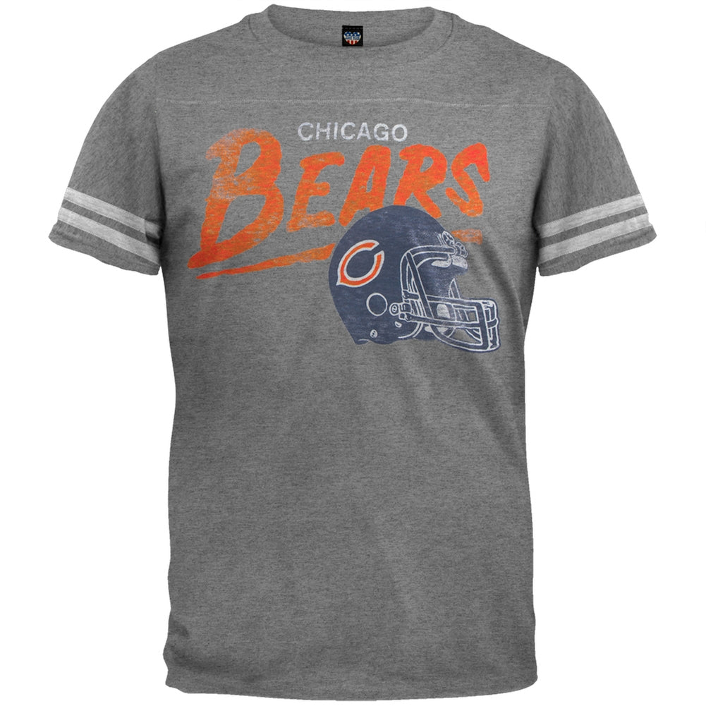 Chicago Bears - Throwback Soft T-Shirt Men's T-Shirts Chicago Bears 2XL Grey 