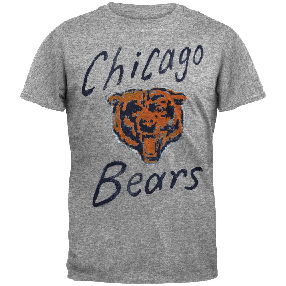 Chicago Bears - Game Day Soft T-Shirt Men's T-Shirts Chicago Bears LG Grey