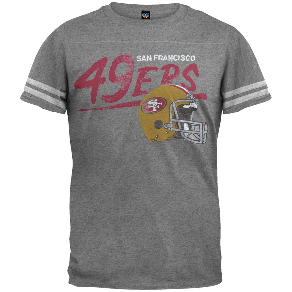 San Francisco 49ers - Throwback Soft Grey T-Shirt – Old Glory