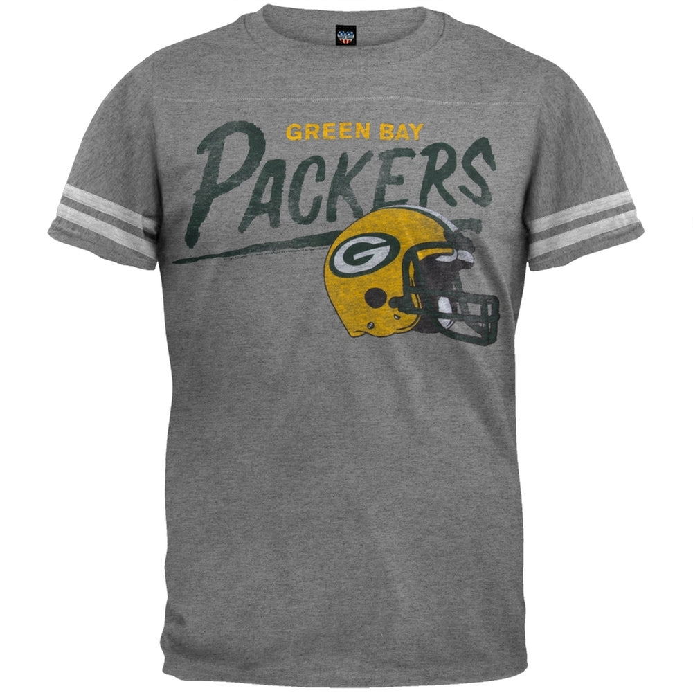 Green Bay Packers - Throwback Soft T-Shirt Men's T-Shirts Green Bay Packers 2XL Grey 