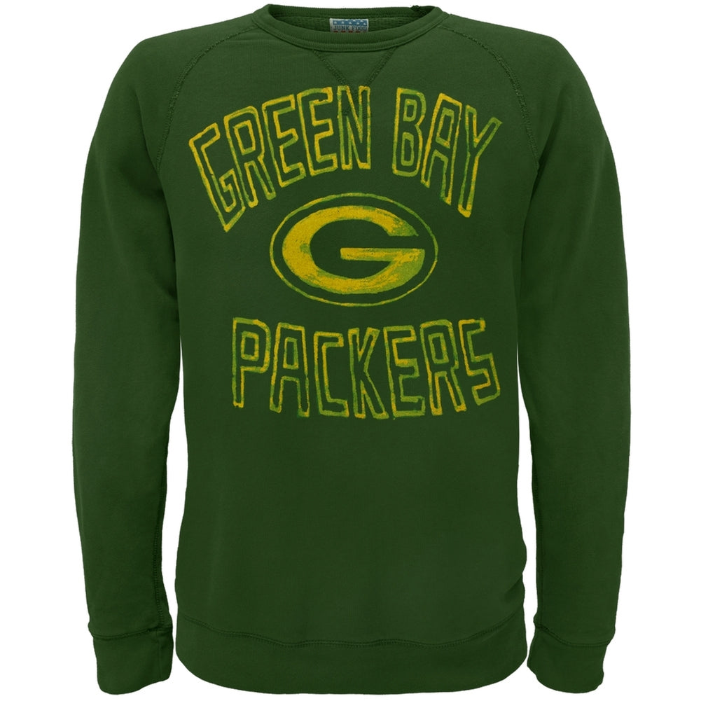 Green Bay Packers - Logo Crew Neck Sweatshirt Men's Sweatshirts Green Bay Packers SM Green