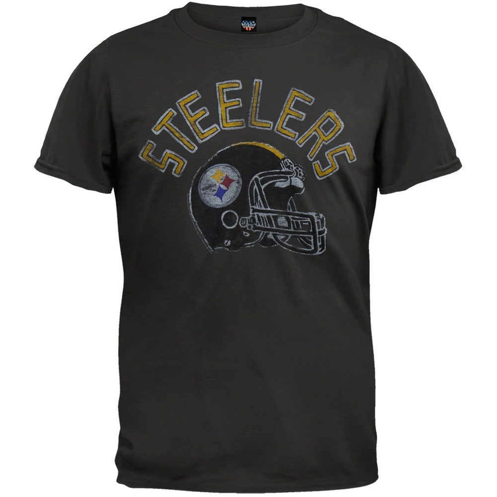 Pittsburgh Steelers - Kick Off Soft T-Shirt Men's T-Shirts Pittsburgh Steelers MD Black