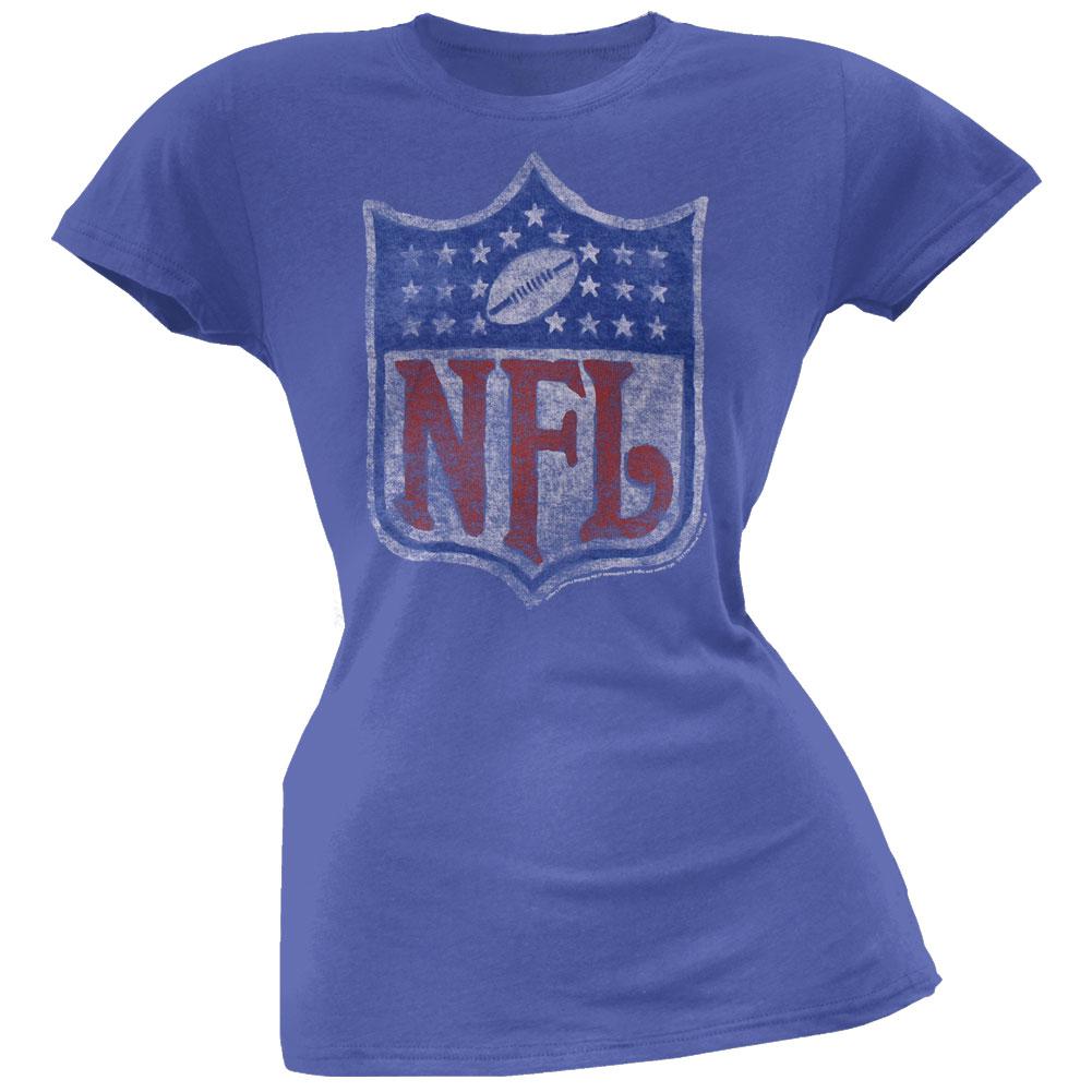 NFL - Logo Kick Off Juniors T-Shirt Juniors T-Shirts National Football League LG Blue 