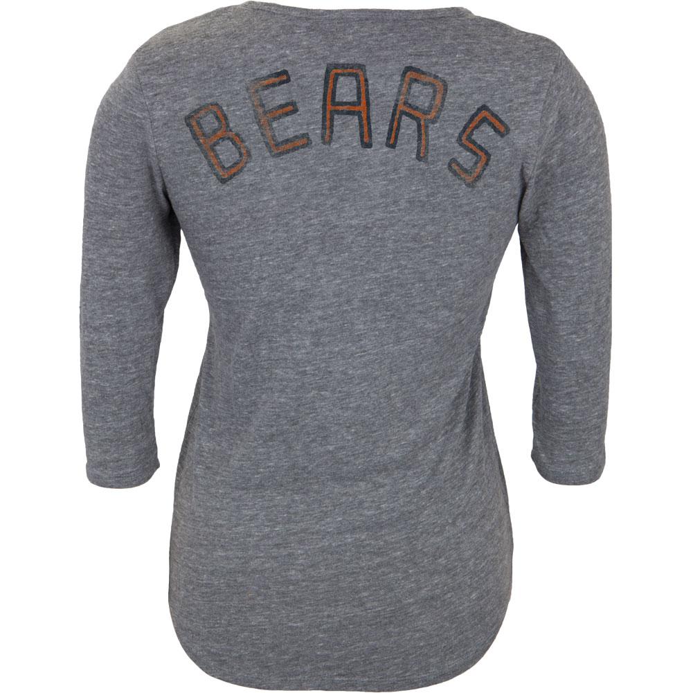 Chicago Bears - Half Time Juniors Henley Juniors Henleys Chicago Bears   