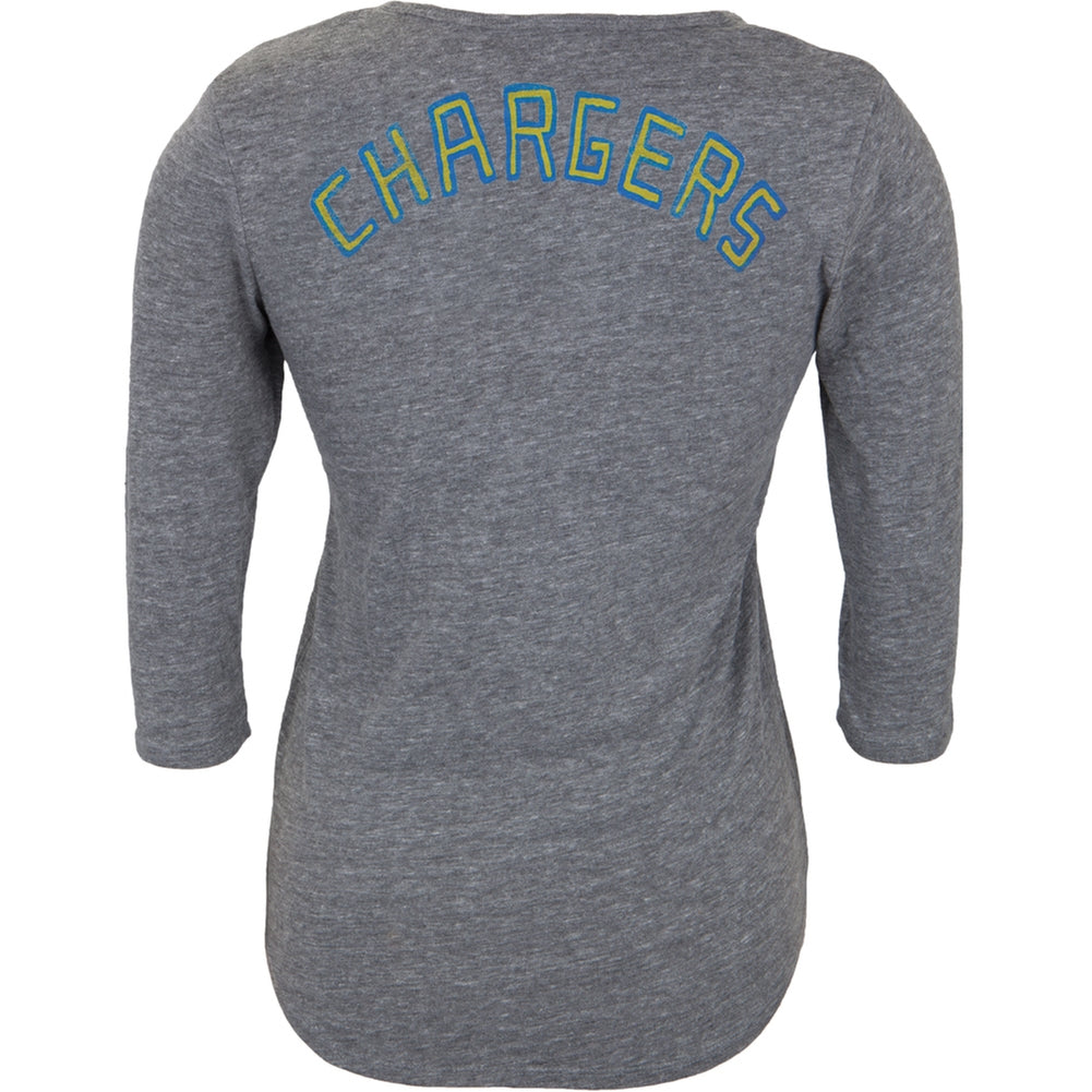 San Diego Chargers - Half Time Juniors Henley Juniors Henleys San Diego Chargers   