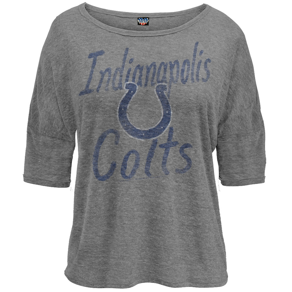 Indianapolis Colts - Game Day Juniors T-Shirt Juniors T-Shirts Indianapolis Colts LG Grey 