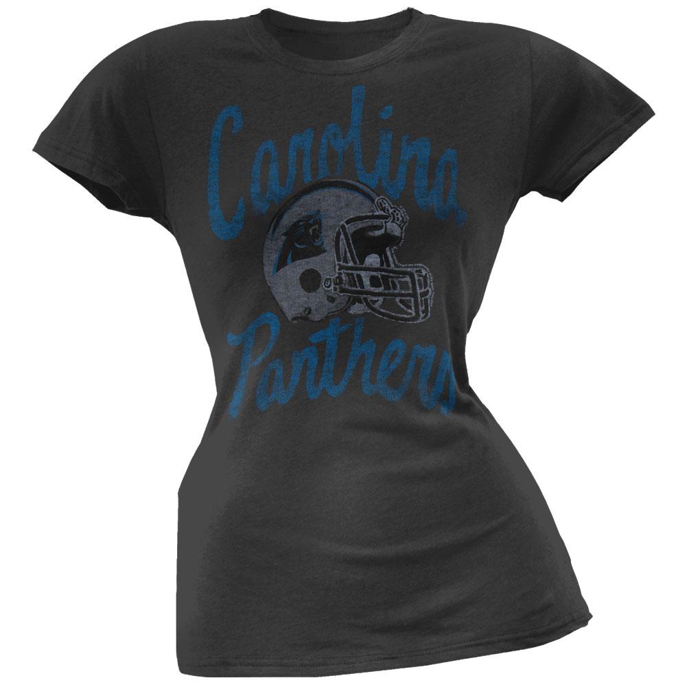 Carolina Panthers - Kick Off Juniors T-Shirt Juniors T-Shirts Carolina Panthers   
