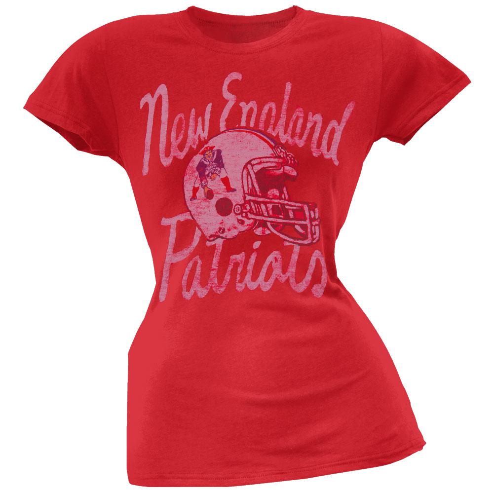 New England Patriots - Kick Off Juniors T-Shirt Juniors T-Shirts New England Patriots LG Red 