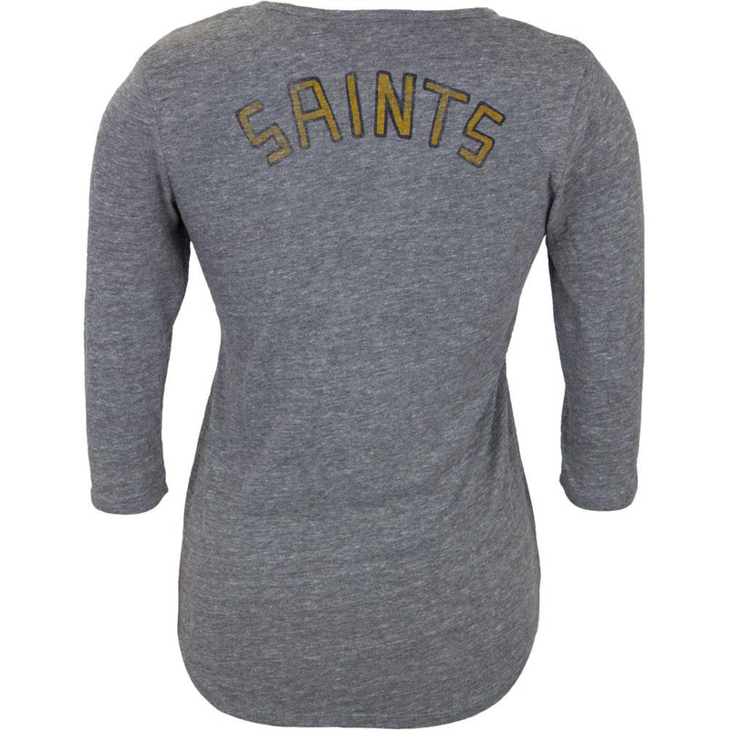 New Orleans Saints - Half Time Juniors Henley Juniors Henleys New Orleans Saints   