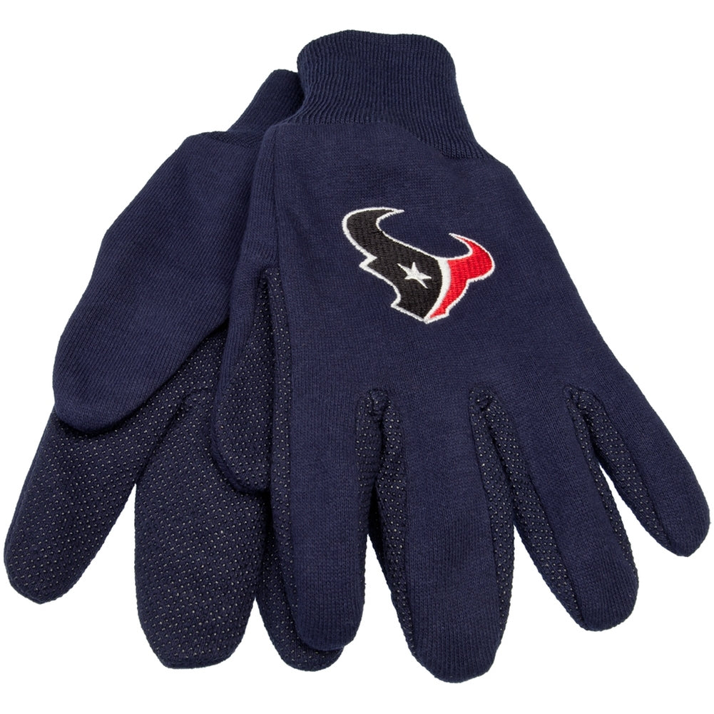 Houston Texans - Logo Utility Gloves Gloves Old Glory OS Blue 