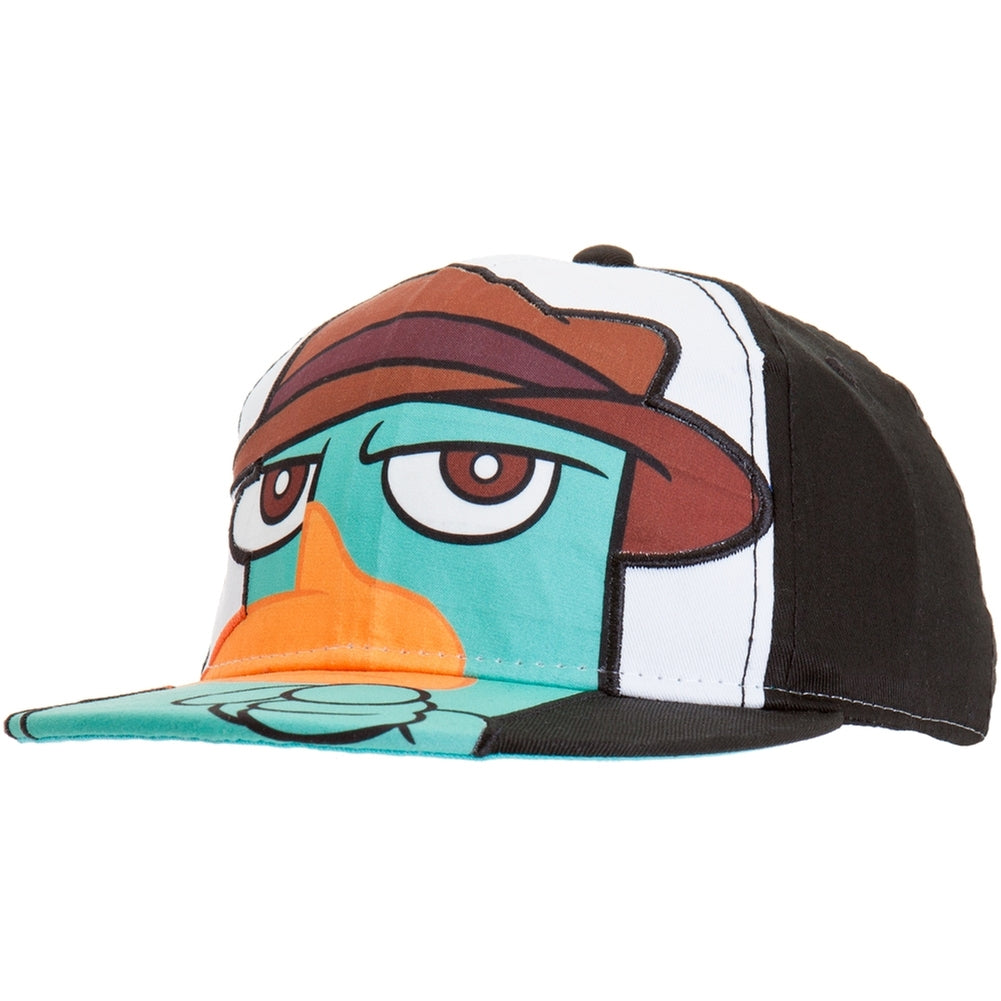 Phineas And Ferb - Big Face Flex-Fit Cap Fitted Baseball Caps Old Glory   