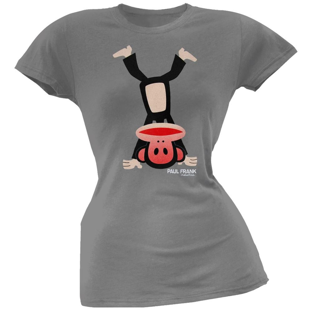 Paul Frank - Julius Upside Down Juniors T-Shirt Juniors T-Shirts Paul Frank   