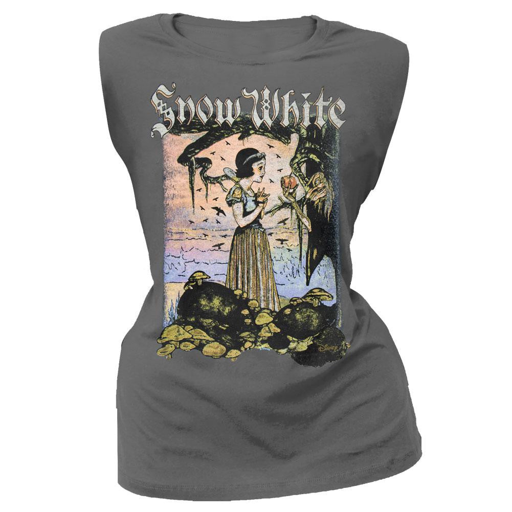 Snow White - Have An Apple Juniors T-Shirt Juniors T-Shirts Snow White LG Grey 