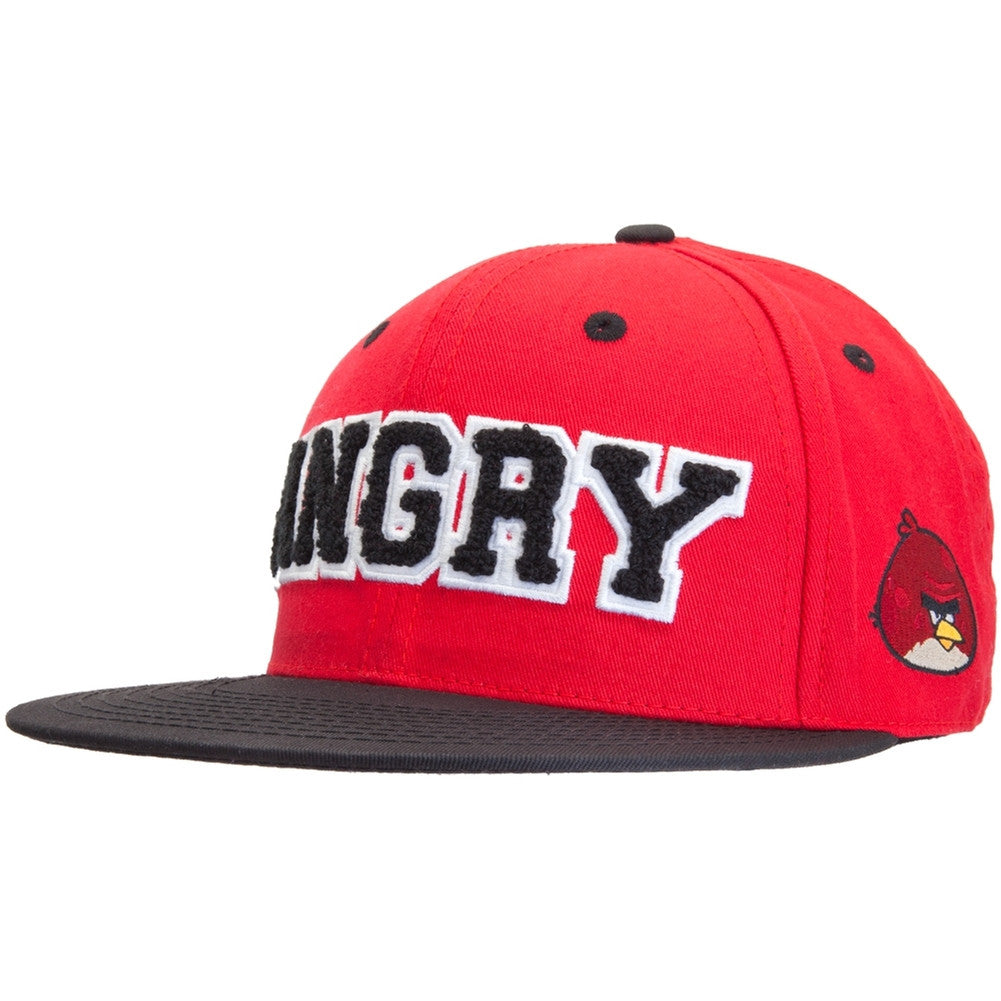 Angry Birds - Angry Snap Back Cap Adjustable Baseball Caps Old Glory OS Red 