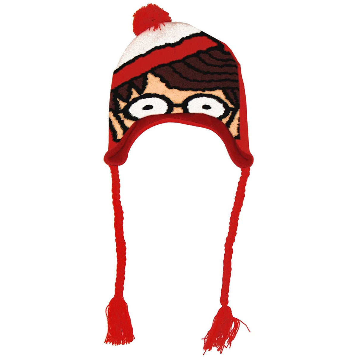 Where's Waldo - Big Face Peruvian Knit Hat Peruvian Knit Hats Old Glory   