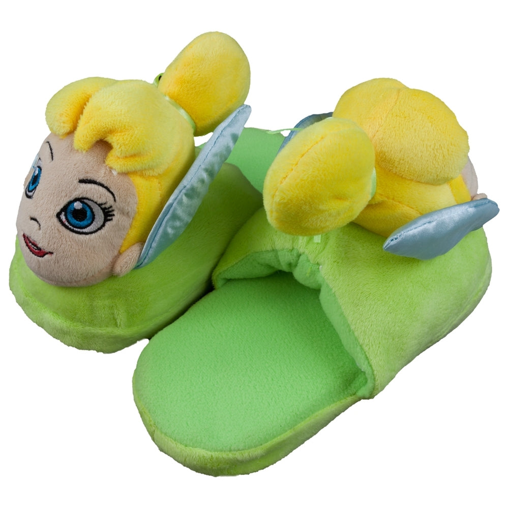 Tinkerbell - Big Face Plush Slippers Slippers Tinkerbell   