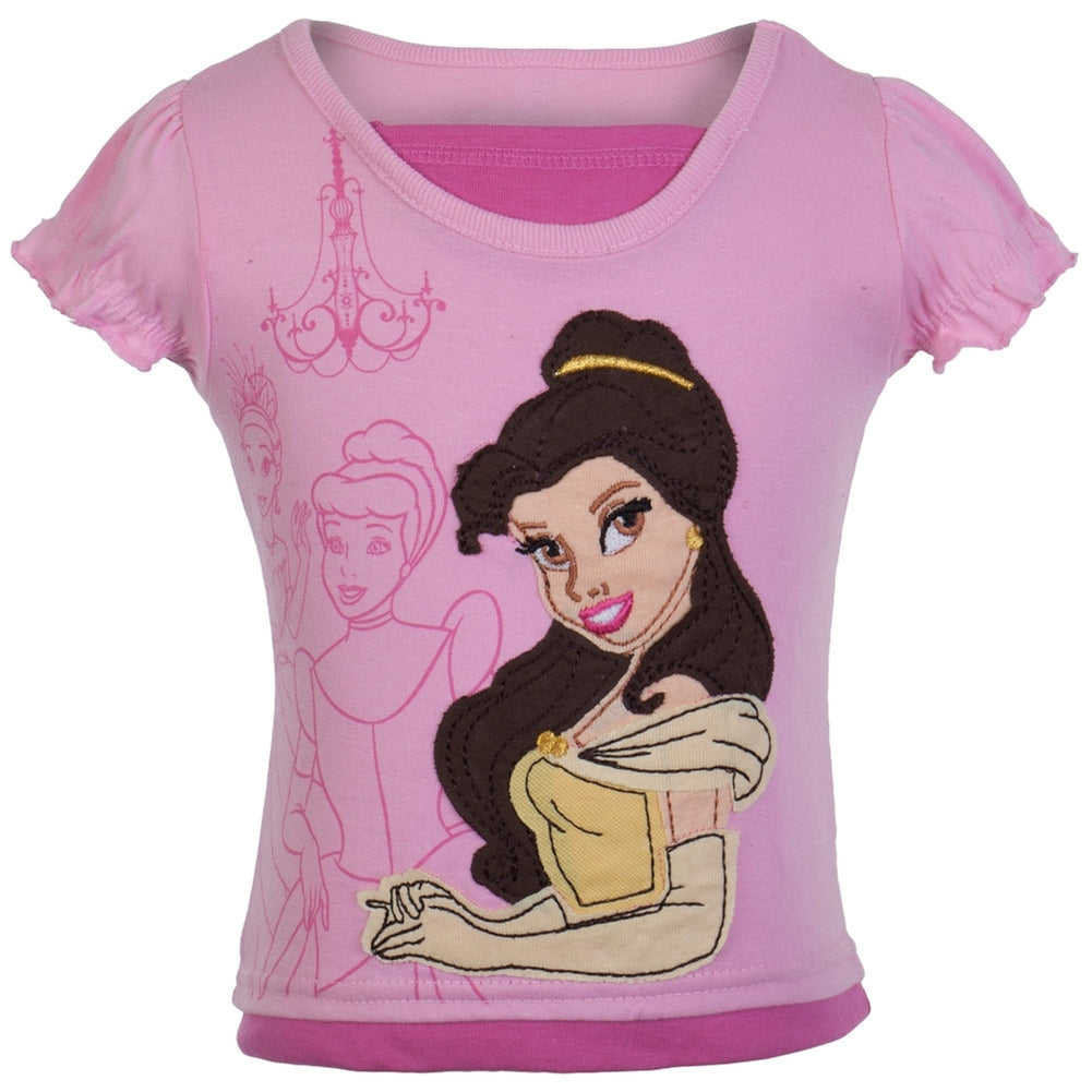 Disney Princesses - Belle Toddler T-Shirt Toddler T-Shirts Disney Princesses   