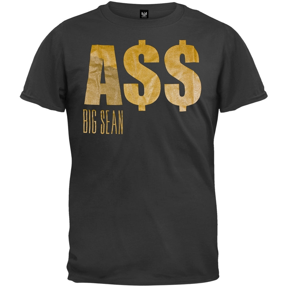 Big Sean - A$$ Soft T-Shirt Men's T-Shirts Big Sean XS Black