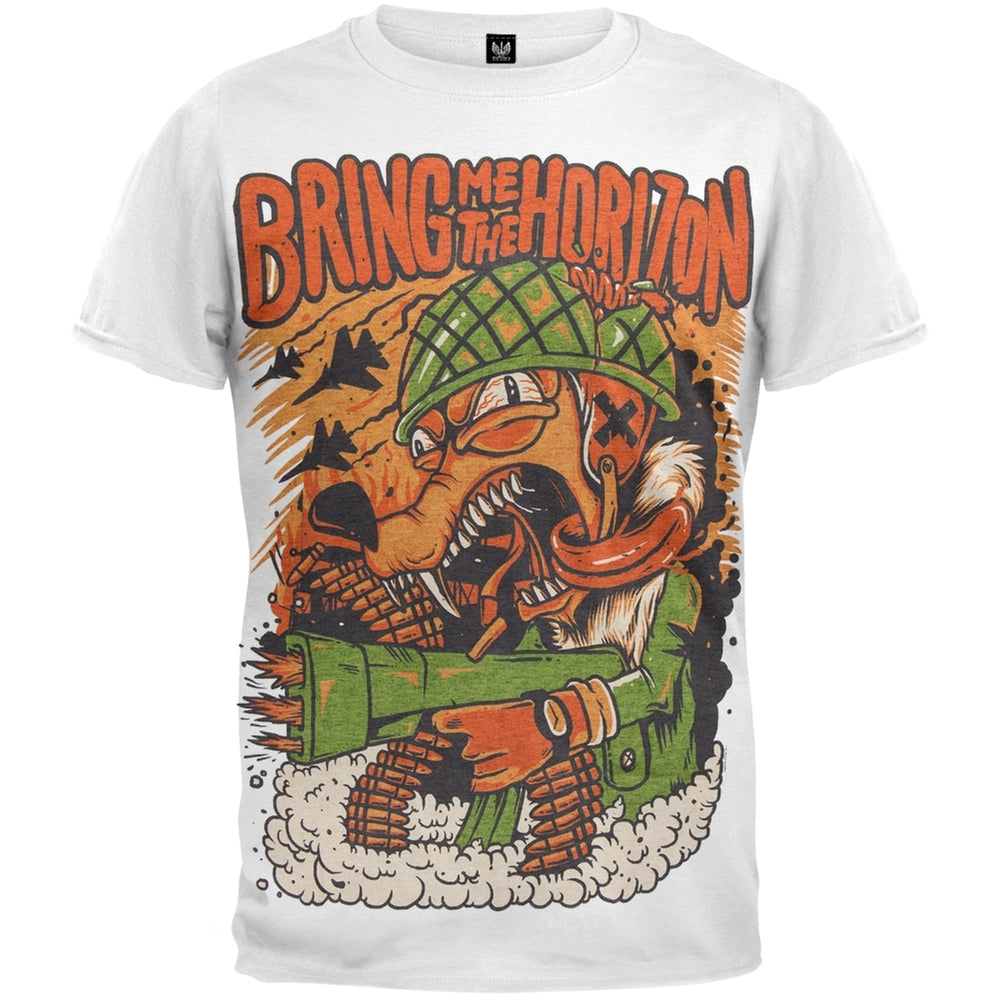 Bring Me The Horizon Army Dog Soft Mens T Shirt Men's T-Shirts Bring Me The Horizon XS