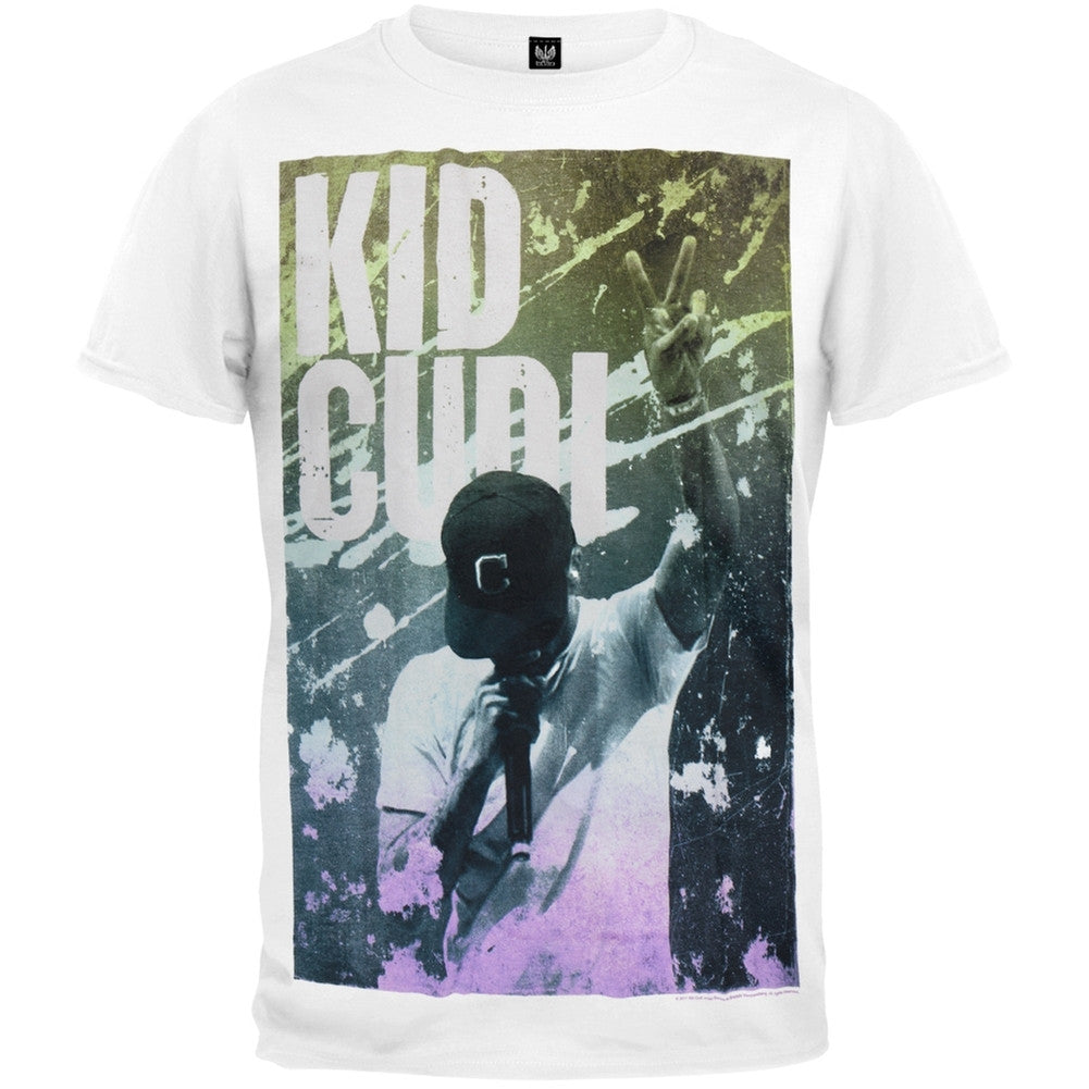 Kid Cudi - Pollock Soft T-Shirt Men's T-Shirts Kid Cudi XS White 