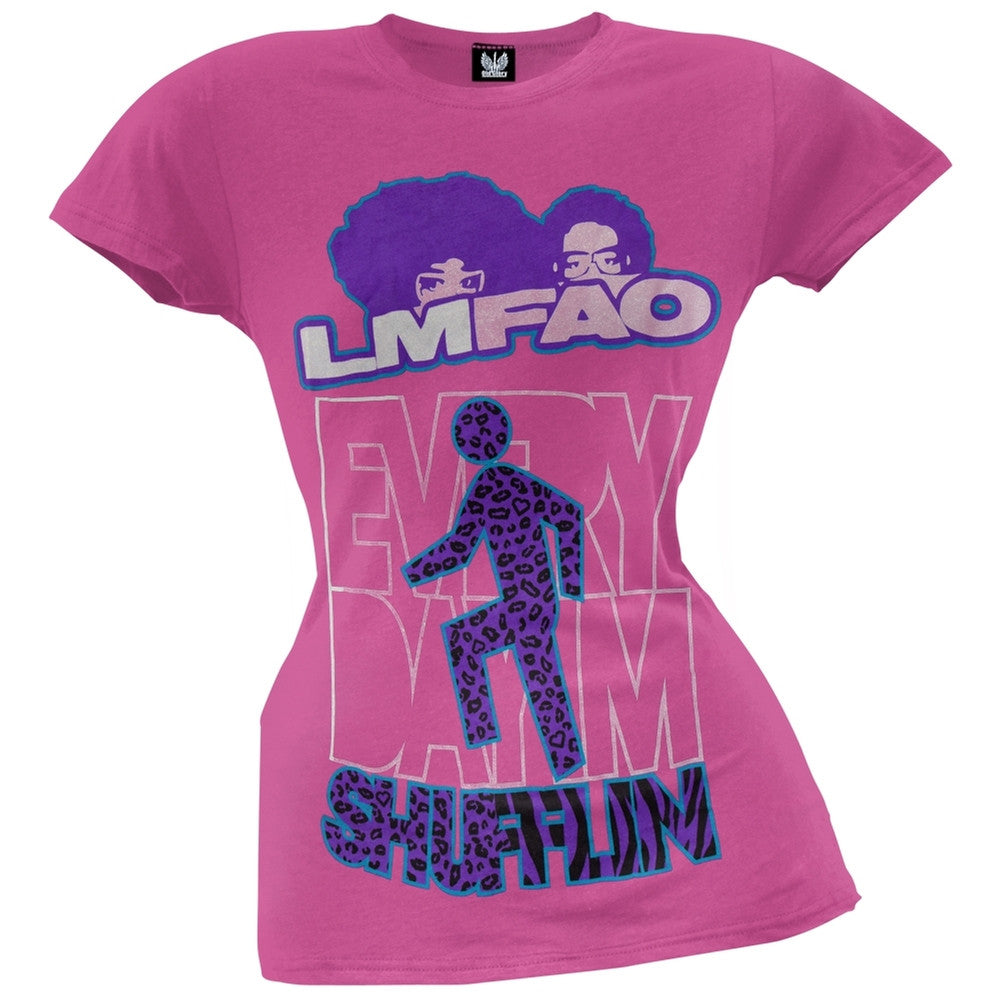 LMFAO - EDIS Juniors T-Shirt Juniors T-Shirts LMFAO XS Pink 