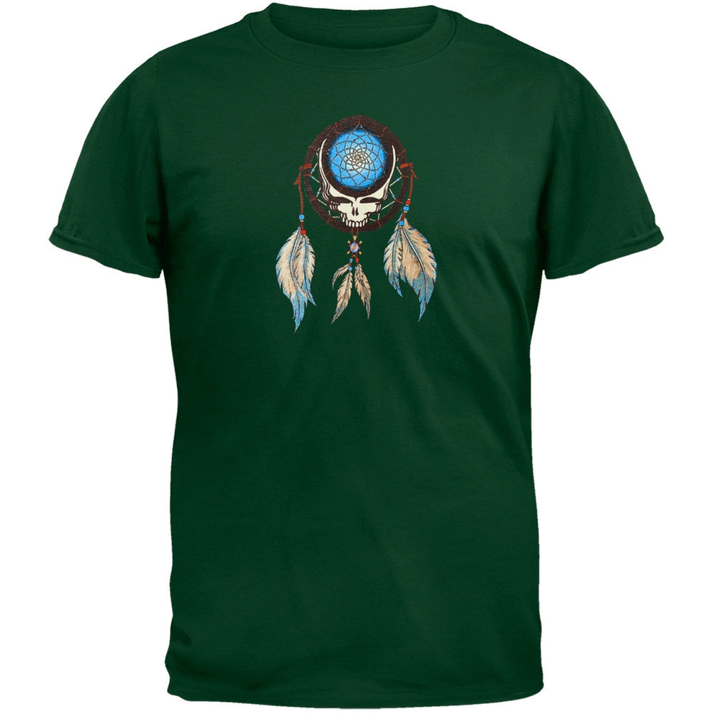 Grateful Dead - Dreamcatcher SYF Forest T-Shirt Men's T-Shirts Grateful Dead SM Dark Green 