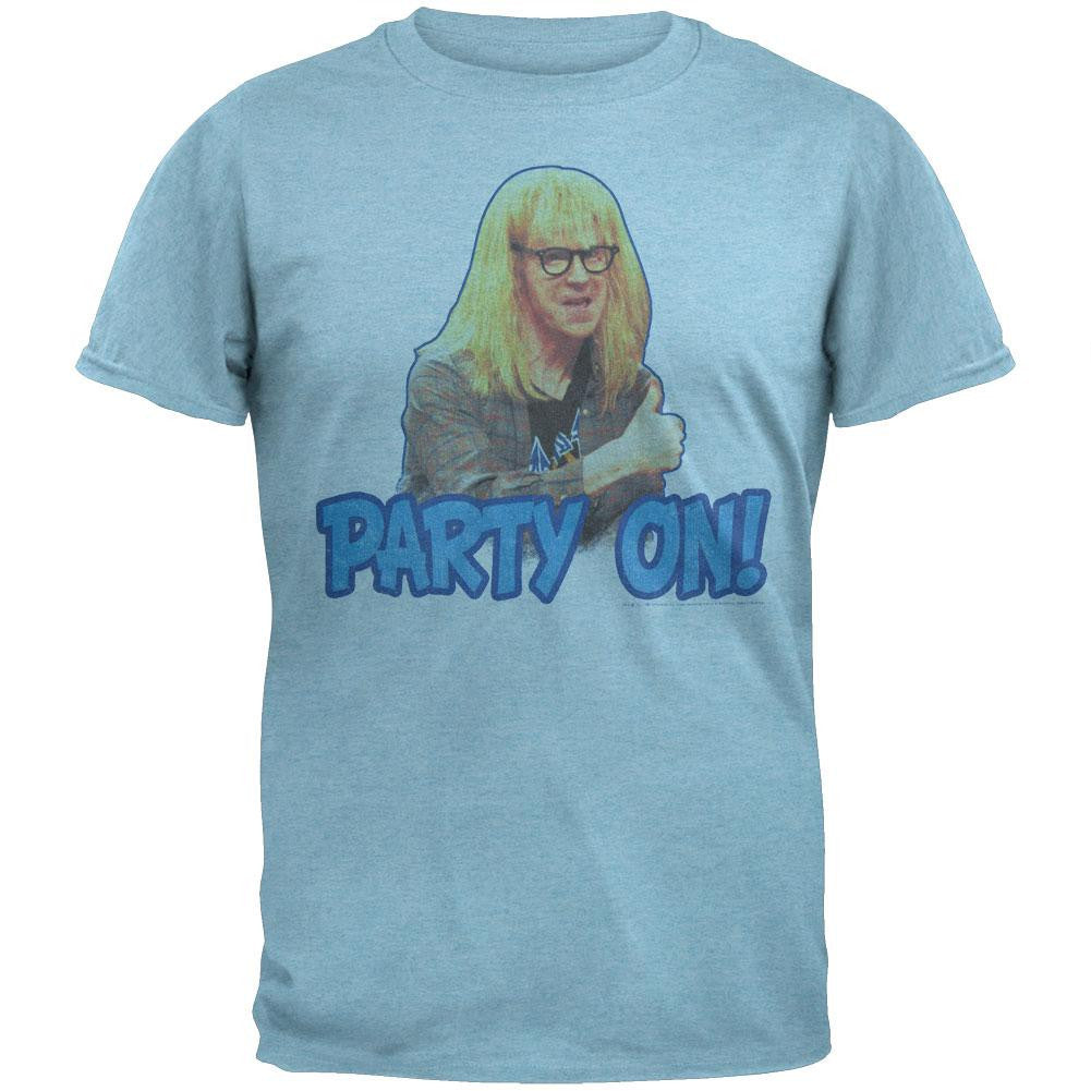 Saturday Night Live - Party On T-Shirt Men's T-Shirts Saturday Night Live SM Blue 