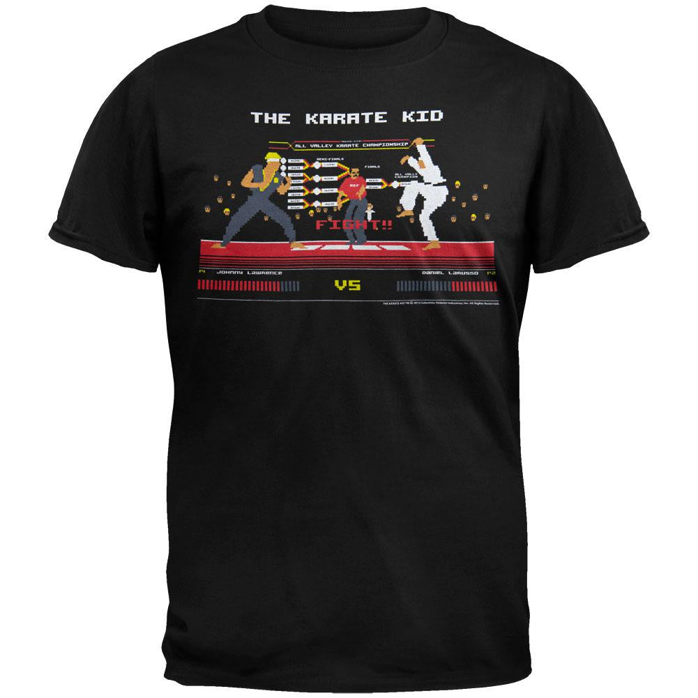 Karate Kid - Fight2 T-Shirt Men's T-Shirts Karate Kid 2XL Black 