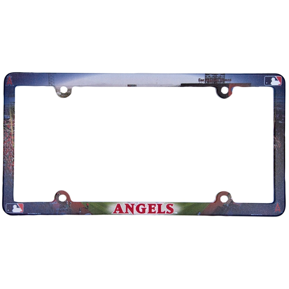 Anaheim Angels - Field Scene License Plate Frame License Plate Frames Old Glory OS Multi 