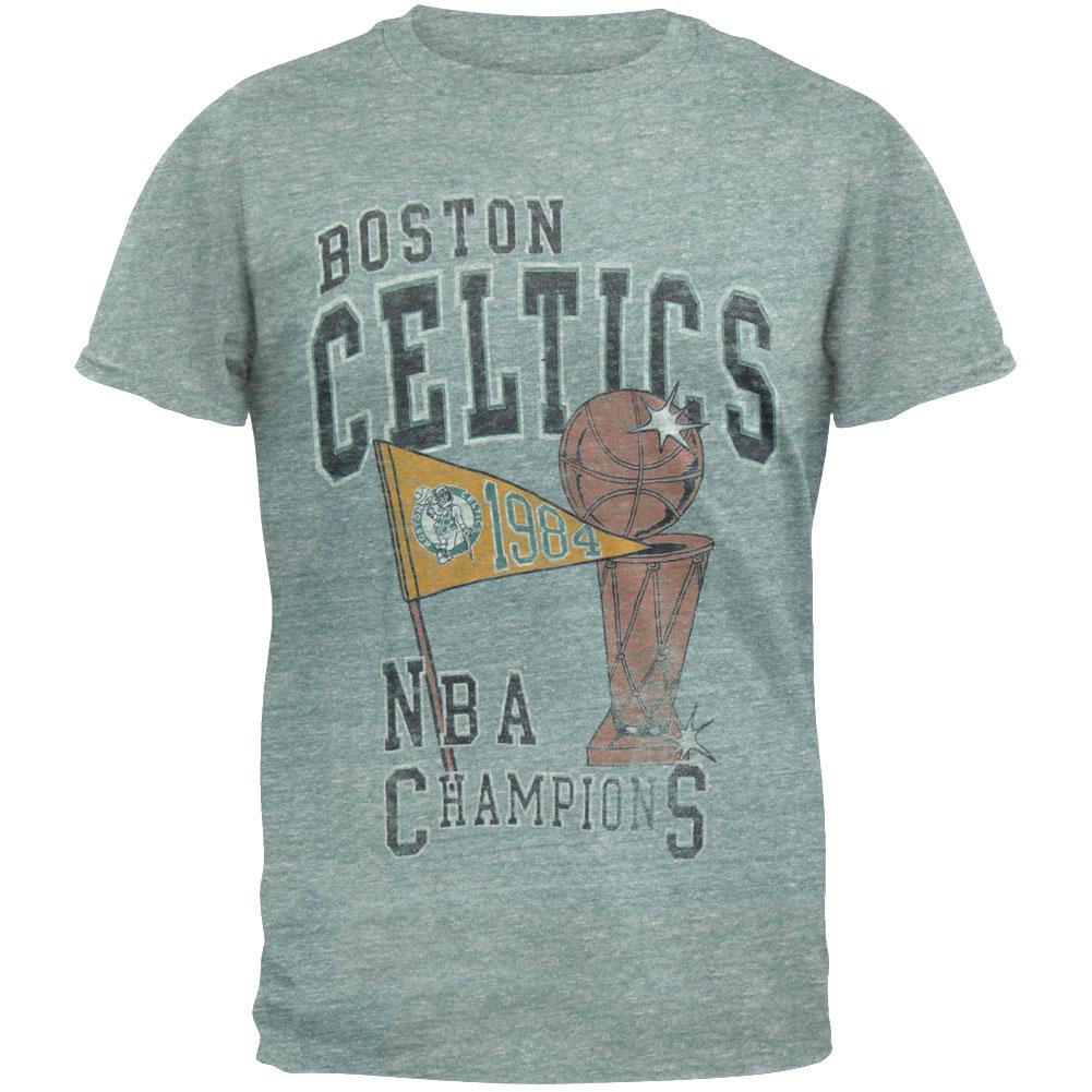 Boston Celtics - '84 NBA Champs Soft T-Shirt Men's T-Shirts Boston Celtics SM Green 