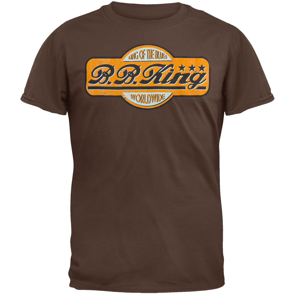 BB King - Worldwide 2010 Tour T-Shirt Men's T-Shirts BB King   