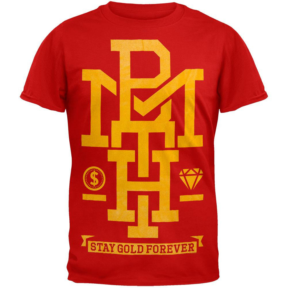 Bring Me The Horizon - Stay Gold T-Shirt Men's T-Shirts Bring Me The Horizon SM Red 