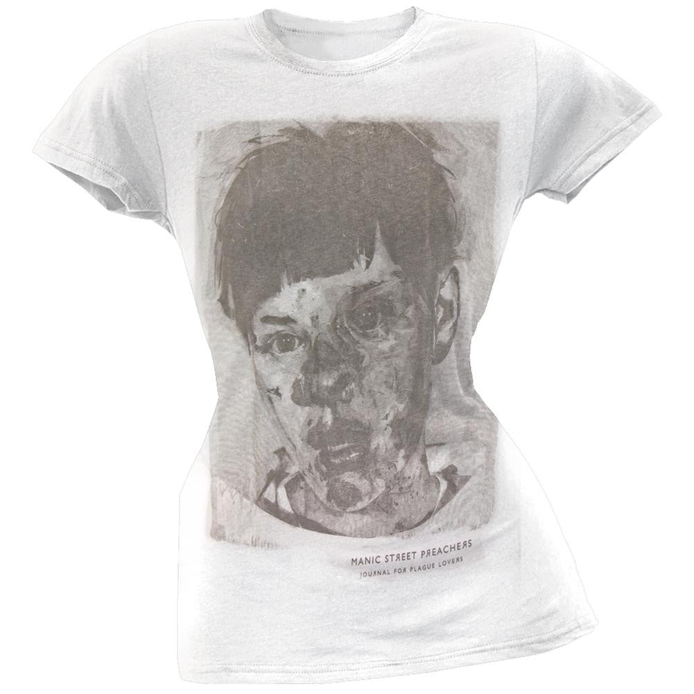 Manic Street Preachers - Jumbo Face Juniors T-Shirt Juniors T-Shirts Manic Street Preachers   