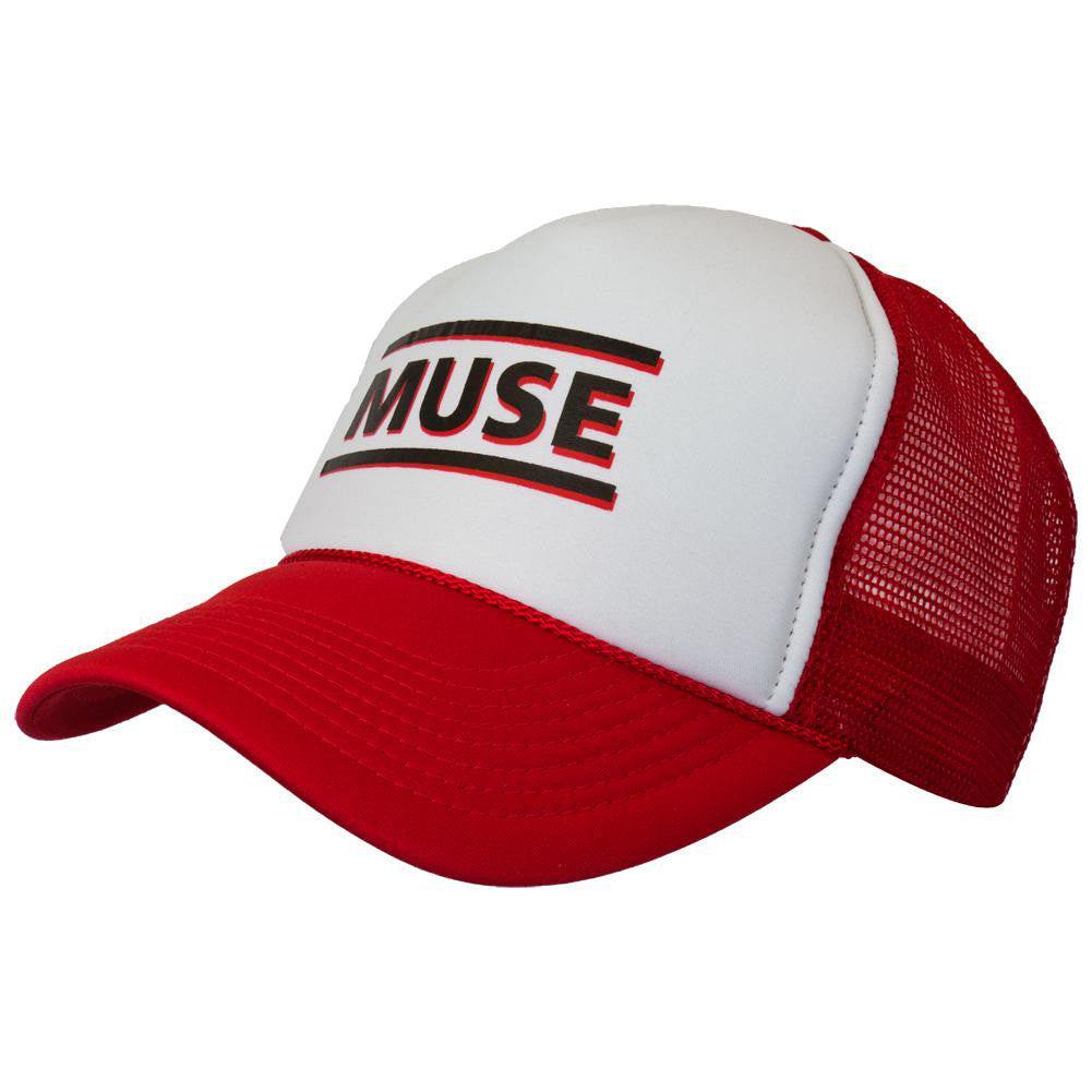 Muse - Logo Trucker Cap Trucker Caps Old Glory OS White 