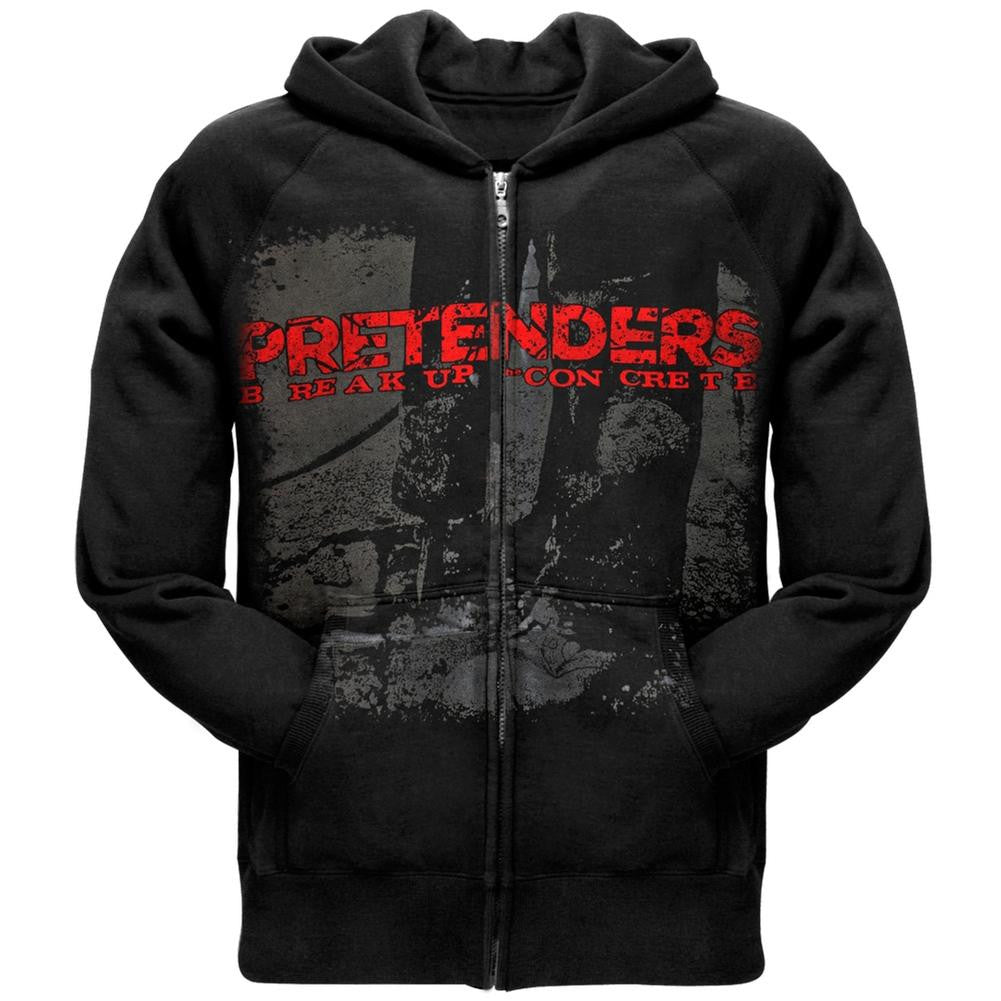 Pretenders - Concrete Splatter Zip Hoodie Men's Hoodies The Pretenders   