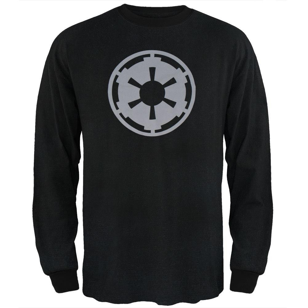 Star Wars - Empire Logo Thermal Men's Thermals Star Wars 2XL Black 