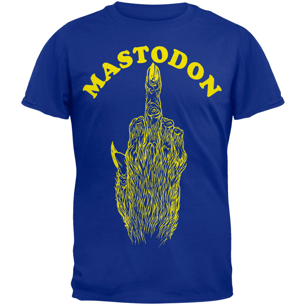 Mastodon - Clawfinger T-Shirt Men's T-Shirts Mastodon SM Blue 