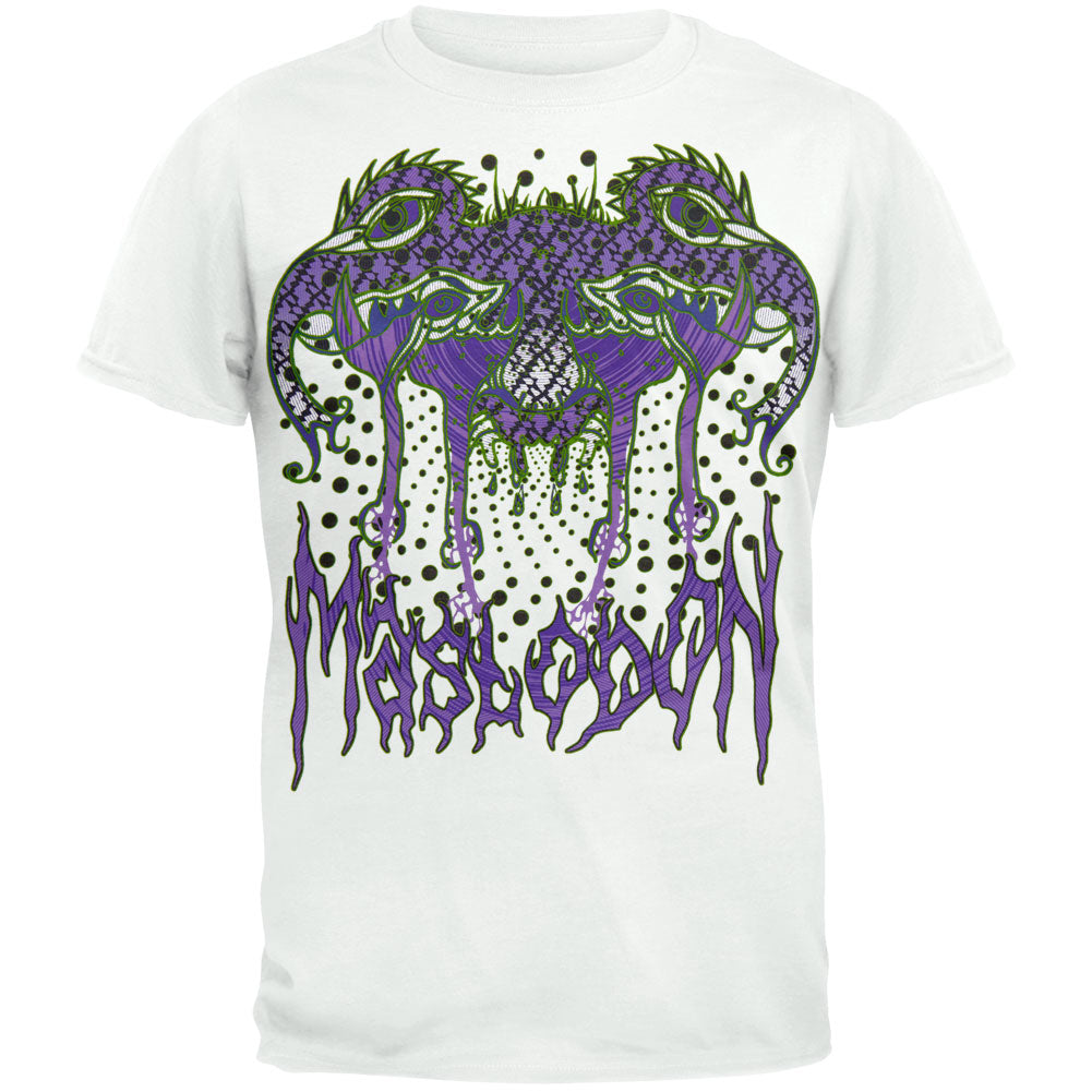 Mastodon - Hindzilla Soft T-Shirt Men's T-Shirts Mastodon LG White 