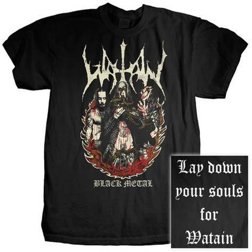 Watain - Vintage Fire T-Shirt Men's T-Shirts Watain   