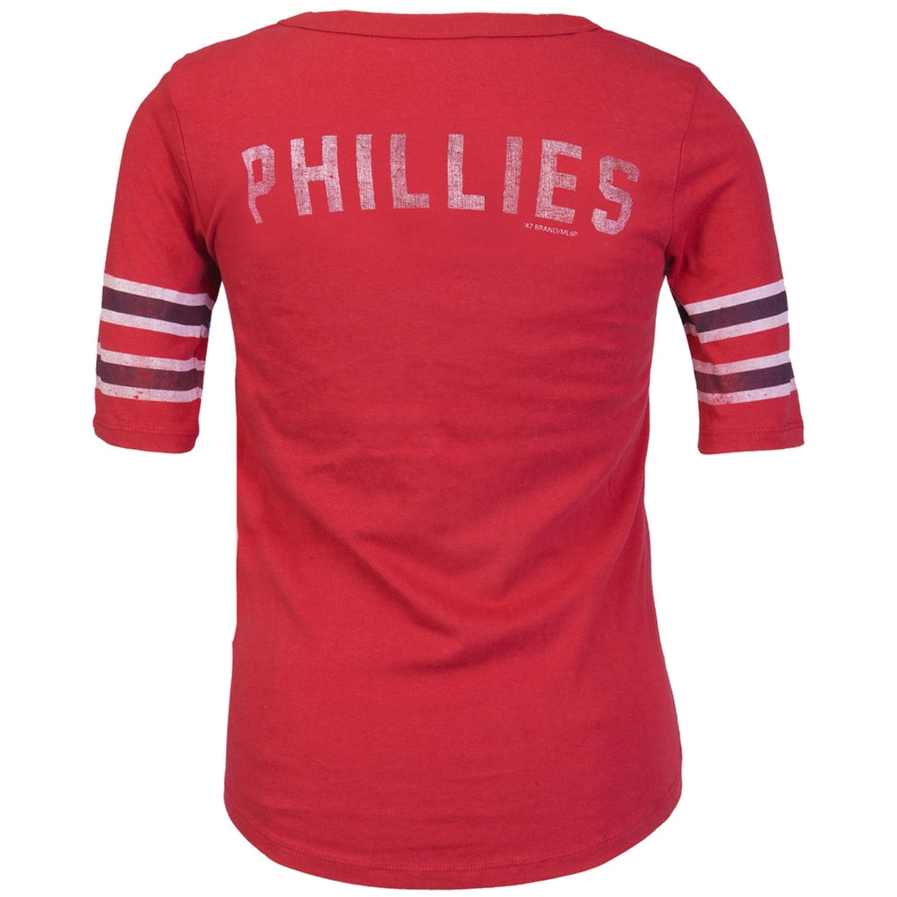 Philadelphia Phillies - Juniors Playoff Premium Henley Juniors Henleys Philadelphia Phillies   