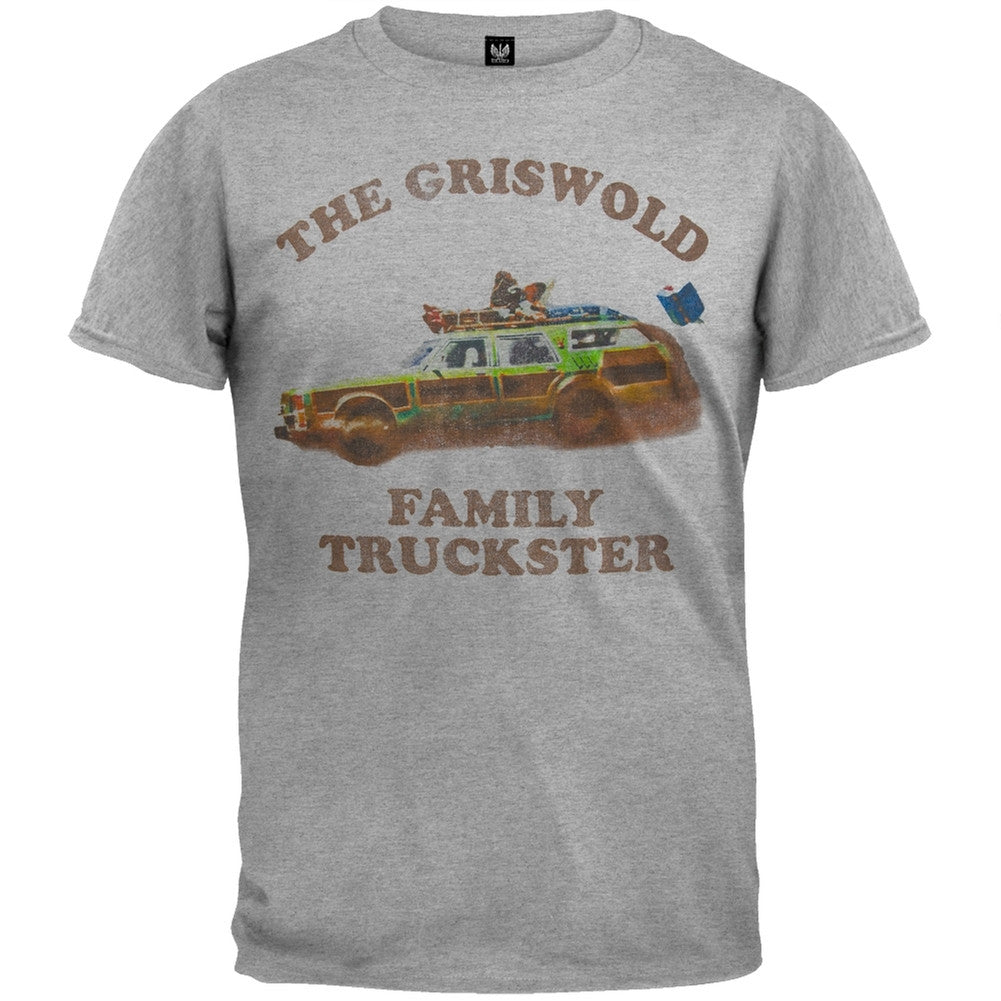 National Lampoons Vacation - Family Truckster Soft T-Shirt Men's T-Shirts National Lampoon SM Grey 