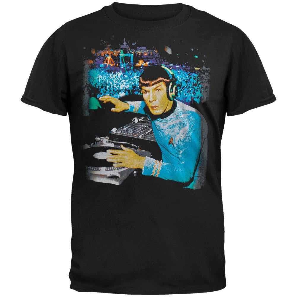 Star Trek - Spock T-Shirt Men's T-Shirts Star Trek SM Black 