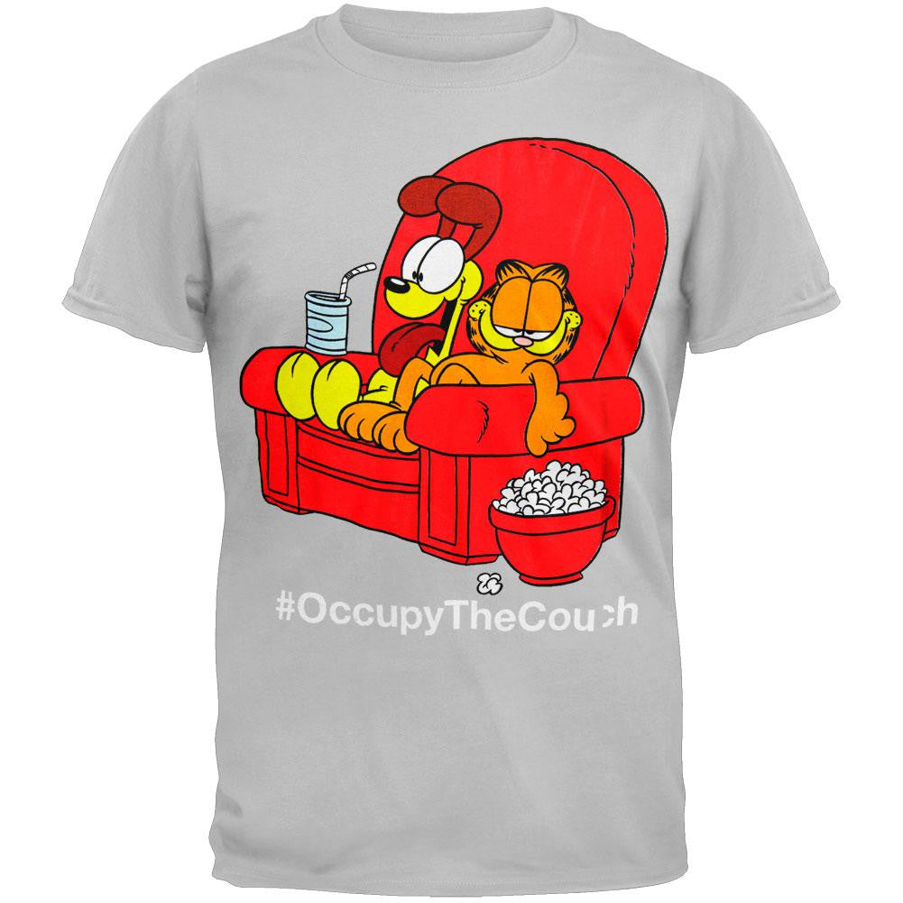 Garfield - Occupy The Couch T-Shirt Men's T-Shirts Garfield 2XL Grey 